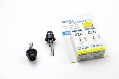 Лампа ксенонова D2R XENON 85V 35W P32D-3 4300K (2 шт) Bosma 6807D фото товара