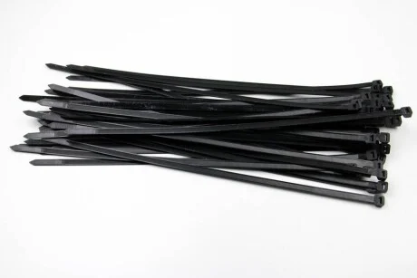 Хомут пластиковий BLACK 9 X 450 (100 шт) для Bosma 8504 фото товару