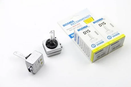 Лампа ксенонова D1S XENON 85V 35W PK32D-2 6000K (2 шт) для Mercedes, Audi, Volvo, Peugeot, Hyundai Bosma 9501D фото товару