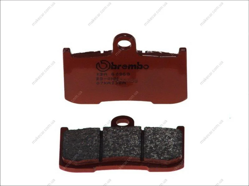 <strong>Гальмівна колодка (диск) BREMBO 07KA23SA (фото 1)</strong>