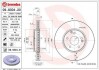 Купити Гальмівний диск BREMBO 09.8304.21 за низькою ціною в Україні (фото 1)