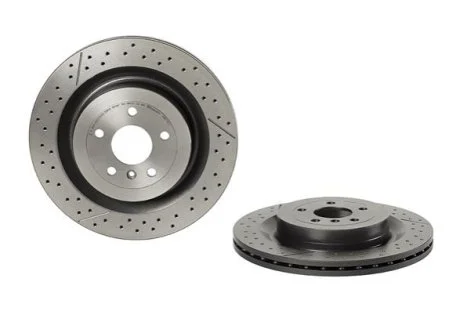 Гальмівний диск для Mercedes BREMBO 09.B710.11 фото товару