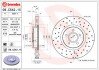 Купити Гальмівний диск BREMBO 09.C542.1X за низькою ціною в Україні (фото 1)