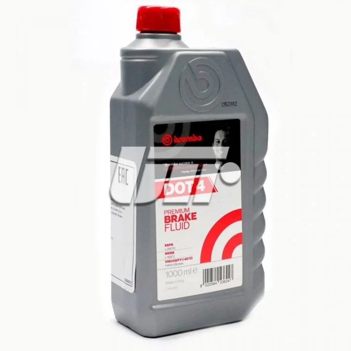 <strong>Тормозная жидкость 1л (DOT 4) Brembo BREMBO L04010 (фото 1)</strong>