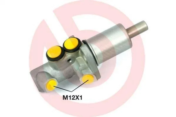 <strong>Гальмівний циліндр головний BREMBO M85 004 (фото 1)</strong>