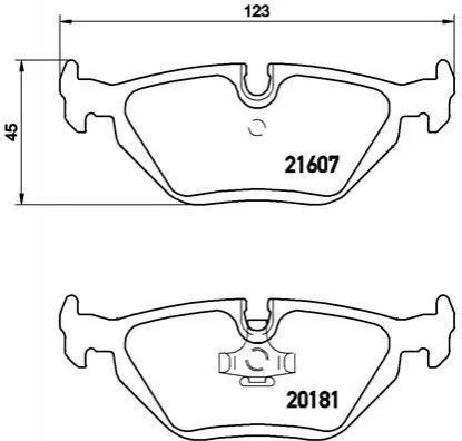 <strong>Гальмівні колодки дискові BREMBO P06 013 (фото 1)</strong>