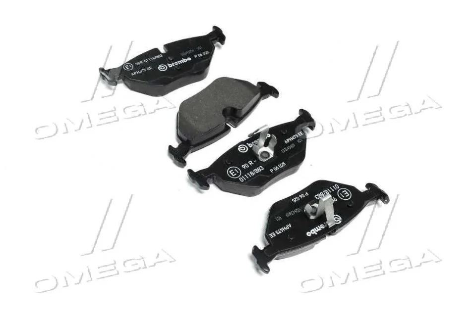 <strong>Гальмівні колодки дискові BREMBO P06025 (фото 1)</strong>