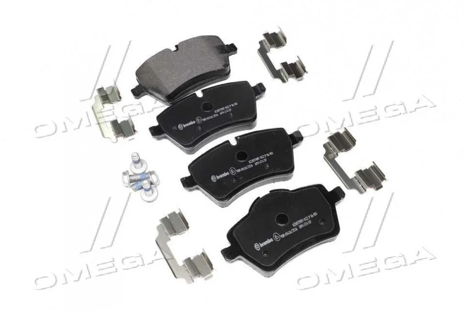 <strong>Гальмівні колодки дискові BREMBO P06051 (фото 1)</strong>