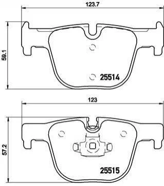 <strong>Гальмівні колодки дискові BREMBO P06 072 (фото 1)</strong>