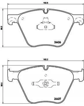 <strong>Гальмівні колодки дискові BREMBO P06073 (фото 1)</strong>