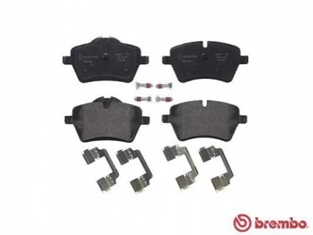 Гальмівні колодки дискові для BREMBO P06086 фото товару