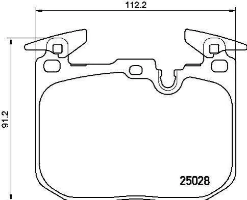 <strong>Гальмівні колодки дискові BREMBO P06 088 (фото 1)</strong>