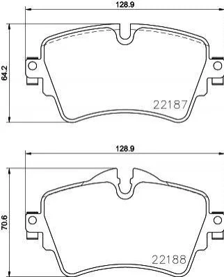 <strong>Гальмівні колодки дискові BREMBO P06 092 (фото 1)</strong>