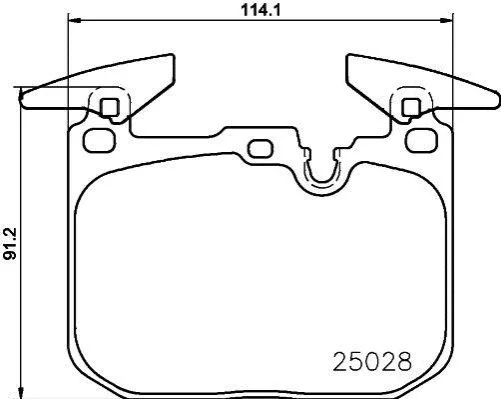 <strong>Гальмівні колодки дискові BREMBO P06 096 (фото 1)</strong>