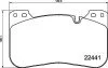 <strong>Гальмівні колодки, дискові BREMBO P06100 (фото 1)</strong>