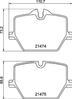<strong>Гальмівні колодки дискові BREMBO P06 116 (фото 1)</strong>