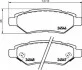 <strong>Гальмівні колодки дискові BREMBO P09 014 (фото 1)</strong>
