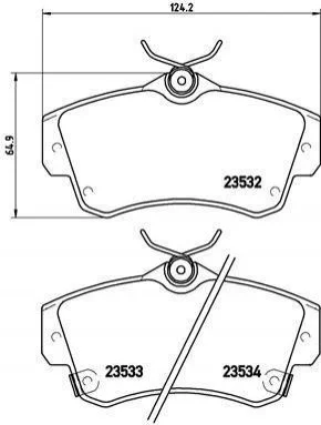 <strong>Гальмівні колодки дискові BREMBO P11 012 (фото 1)</strong>