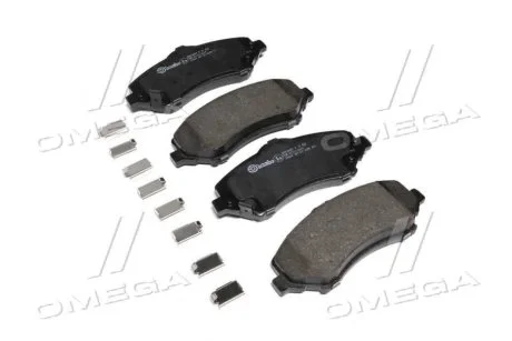 Гальмівні колодки дискові для BREMBO P11022 фото товару