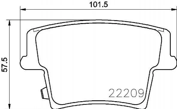 <strong>Гальмівні колодки дискові BREMBO P11 040 (фото 1)</strong>