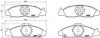 <strong>Гальмівні колодки дискові BREMBO P15 008 (фото 1)</strong>