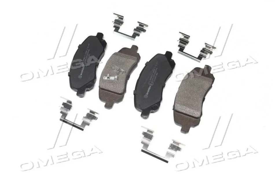 <strong>Гальмівні колодки дискові BREMBO P18001 (фото 1)</strong>