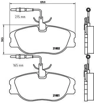 <strong>Гальмівні колодки дискові BREMBO P23 061 (фото 1)</strong>