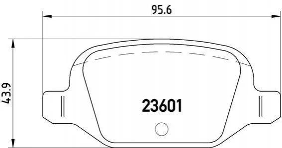 <strong>Гальмівні колодки дискові BREMBO P23 064 (фото 1)</strong>