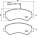 <strong>Гальмівні колодки дискові BREMBO P23 136 (фото 1)</strong>