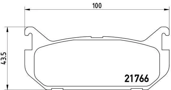 <strong>Гальмівні колодки дискові BREMBO P24 036 (фото 1)</strong>