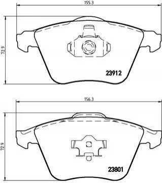 <strong>Гальмівні колодки дискові BREMBO P24057 (фото 1)</strong>