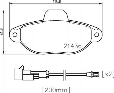 <strong>Гальмівні колодки дискові BREMBO P24 147 (фото 1)</strong>