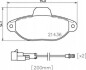 Гальмівні колодки дискові BREMBO P24 147 (фото 1)