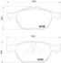 <strong>Гальмівні колодки дискові BREMBO P24 158 (фото 1)</strong>