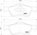 <strong>Гальмівні колодки дискові BREMBO P24 159 (фото 1)</strong>