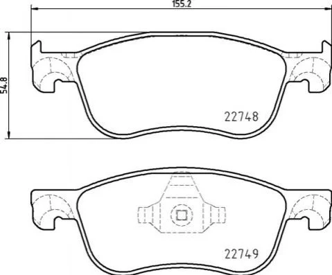 <strong>Гальмівні колодки дискові BREMBO P24 210 (фото 1)</strong>