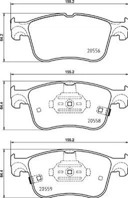 <strong>Гальмівні колодки дискові BREMBO P24 218 (фото 1)</strong>