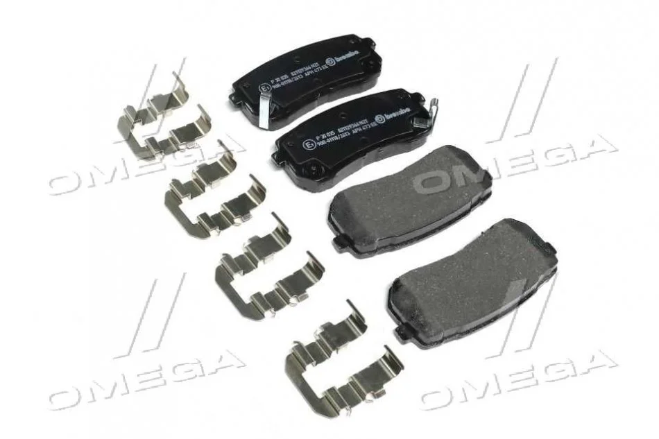 <strong>Колодки гальмівні дискові BREMBO P30035 (фото 1)</strong>