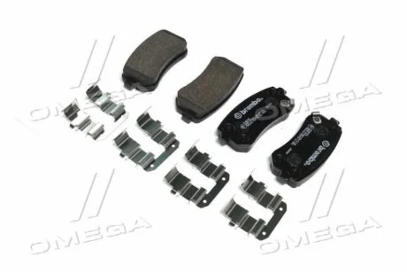 Гальмівні колодки дискові для BREMBO P30051 фото товару