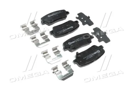 Гальмівні колодки дискові для KIA, Hyundai BREMBO P30063 фото товару