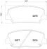<strong>Гальмівні колодки, тюнінг BREMBO P30065X (фото 2)</strong>