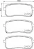<strong>Гальмівні колодки дискові BREMBO P30 080 (фото 1)</strong>