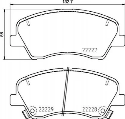 <strong>Гальмівні колодки дискові BREMBO P30 098 (фото 1)</strong>