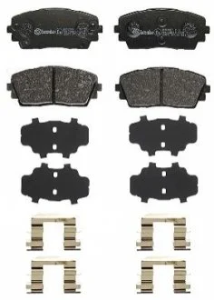 Гальмівні колодки дискові для KIA BREMBO P30 115 фото товару