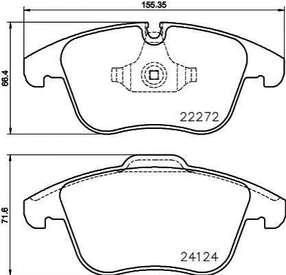 <strong>Гальмівні колодки дискові BREMBO P36 030 (фото 1)</strong>