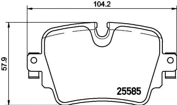 <strong>Гальмівні колодки дискові BREMBO P36 032 (фото 1)</strong>