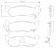 <strong>Гальмівні колодки дискові BREMBO P37 009 (фото 1)</strong>