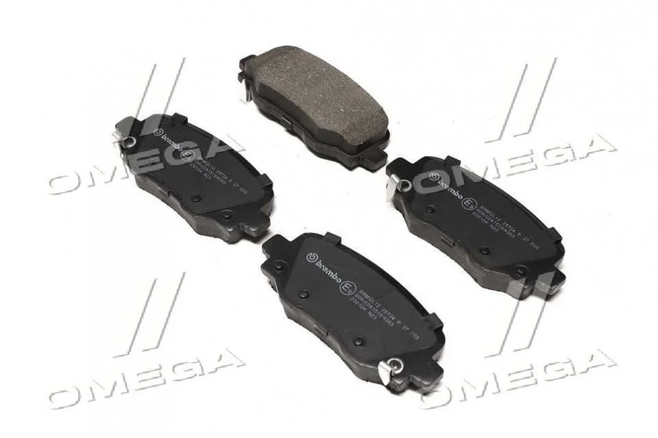 <strong>Колодки гальмівні дискові BREMBO P37020 (фото 1)</strong>