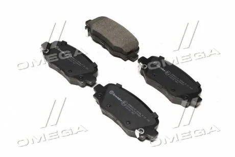 Колодки гальмівні дискові для Jeep, Fiat BREMBO P37020 фото товару