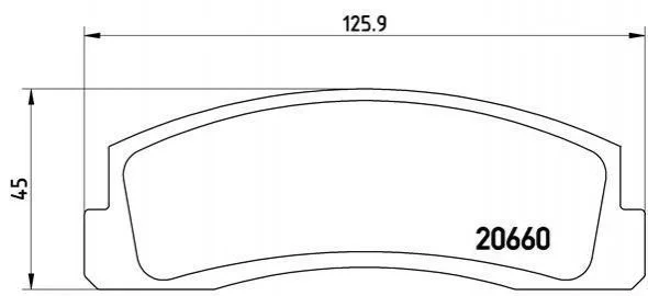<strong>Гальмівні колодки дискові BREMBO P41 002 (фото 1)</strong>